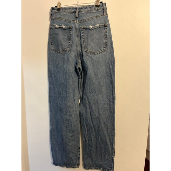 Distressed Grunge Wild Fable Blue Jean Size 4/27R.  0097 - Picture 5 of 9